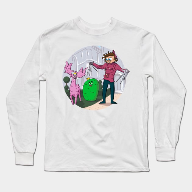Trimmy Turner #3 Long Sleeve T-Shirt by Dolphin Axe